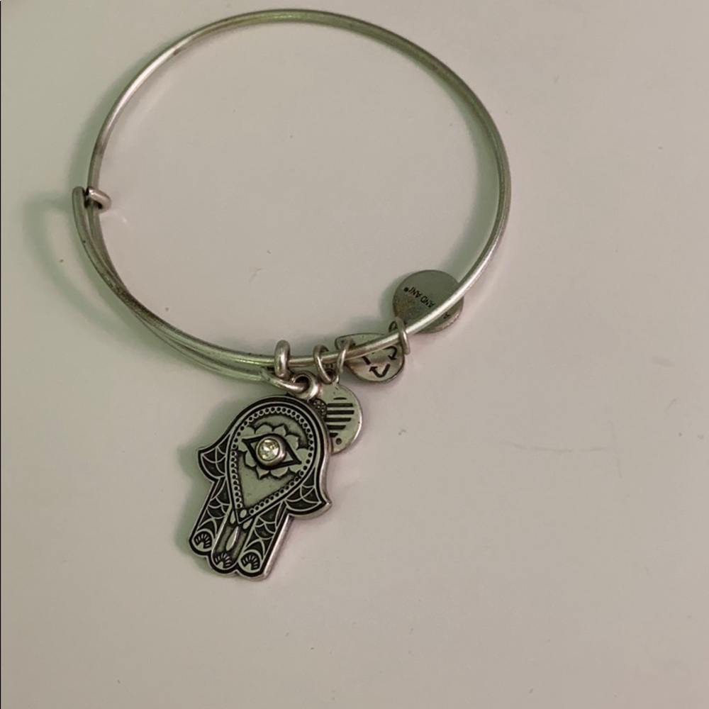 alex and ani hamsa bracelet!